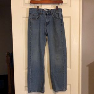 Boys Levi’s 550 Relaxed Jeans. 16 REG, light wash
